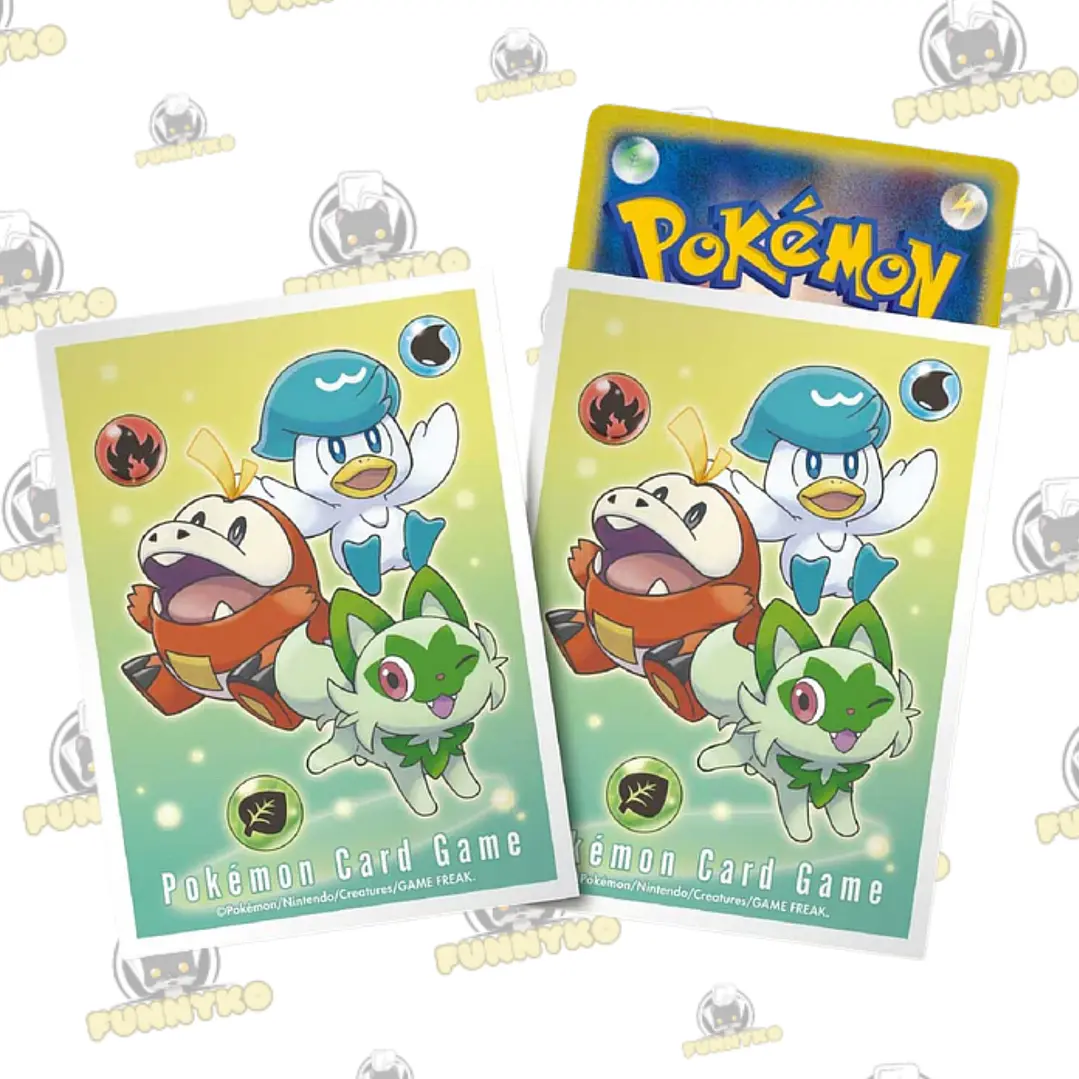 Sleeves Iniciales Paldea (Pokémon Center) 1