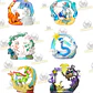 Blind Box Pokémon Circular Diorama Collection 2 Re-Ment - Miniatura 2