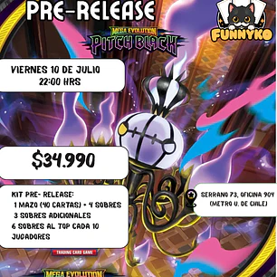 Pre-release Pitch Black VIERNES 10 DE JULIO