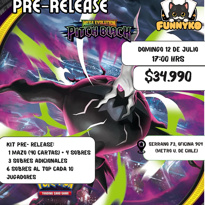 Pre-release Pitch Black DOMINGO 12 DE JULIO 1