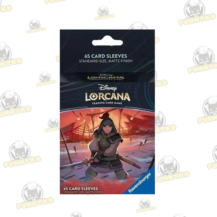 Disney Lorcana: Card Sleeves - Mulan Soldier 1