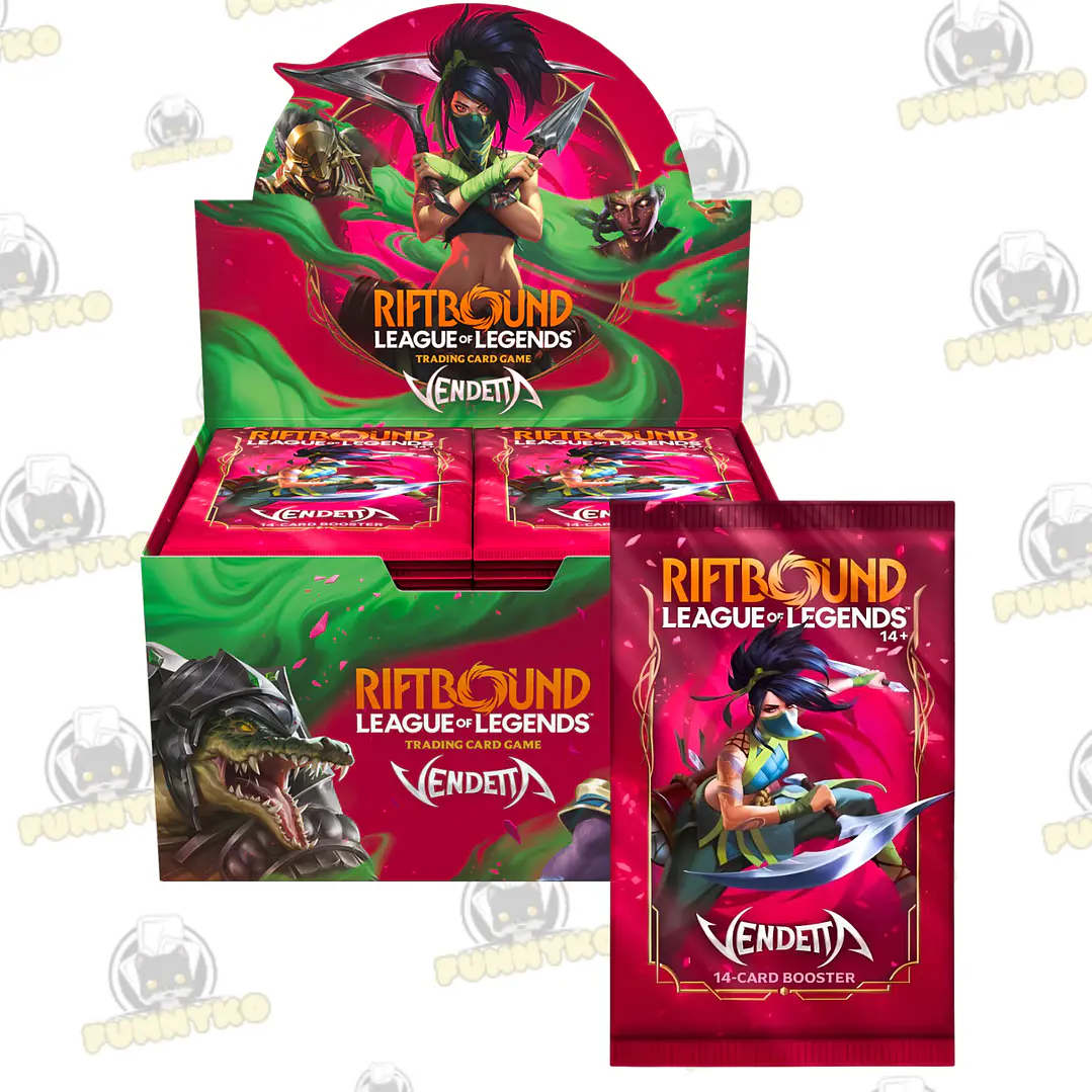 Preventa - Riftbound TCG: Set 4- Vendetta– Booster Box - Inglés 1