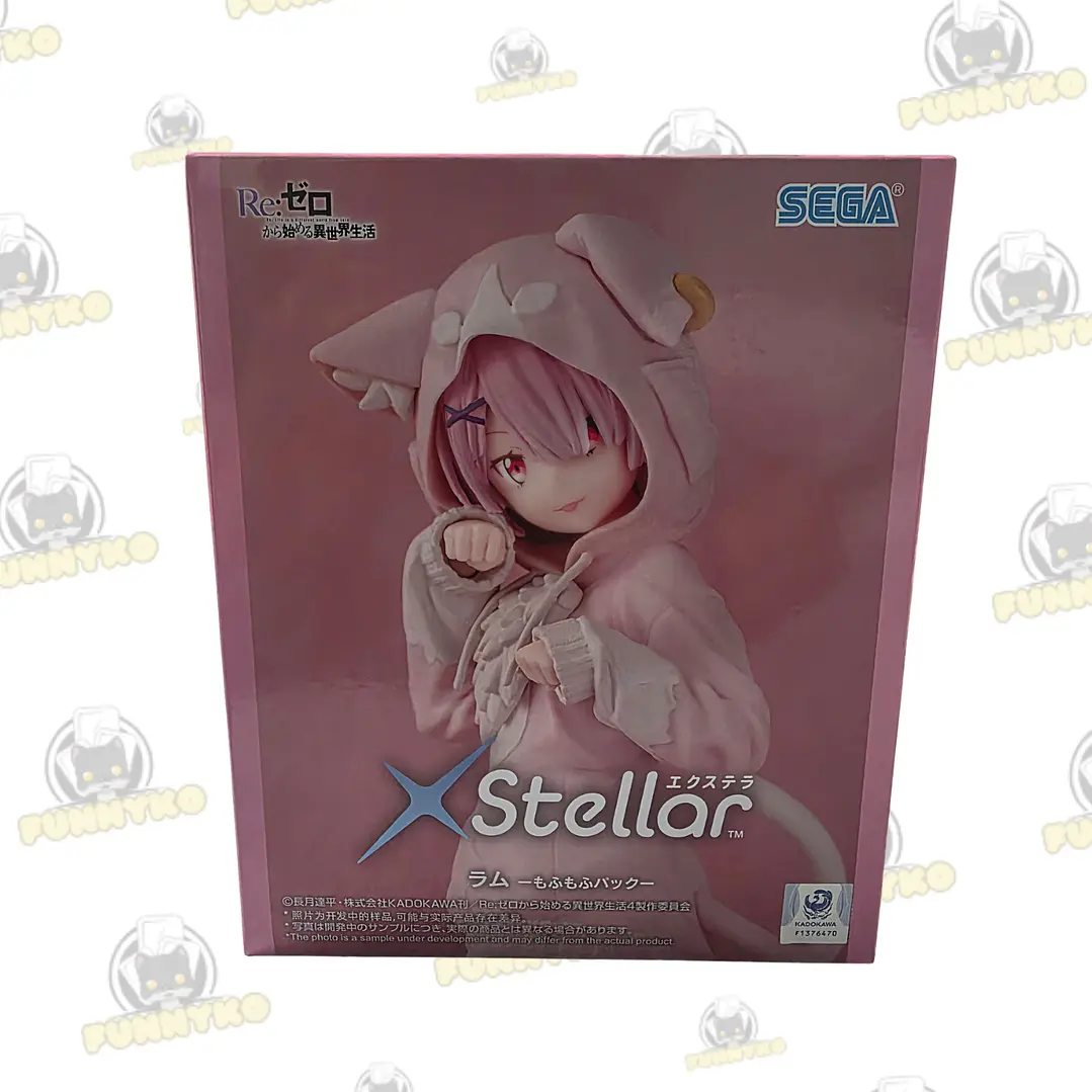 Re:Zero Starting Life in Another World Luminasta Ram (Fluffy Puck Ver.) Figure 1