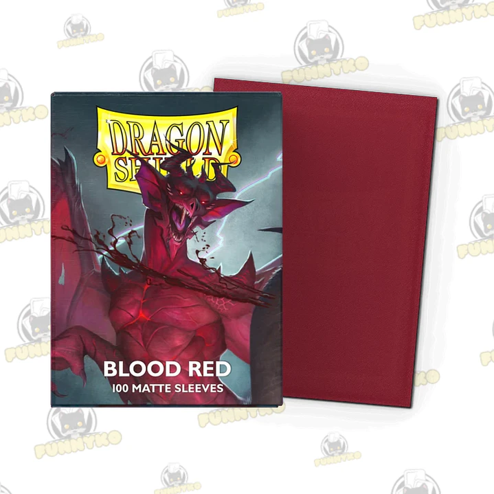 Blood Red - Matte Sleeves (Standard) 1