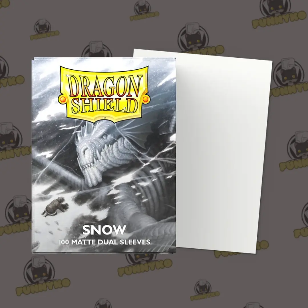 Snow - Matte Dual Sleeves (Standard) 1