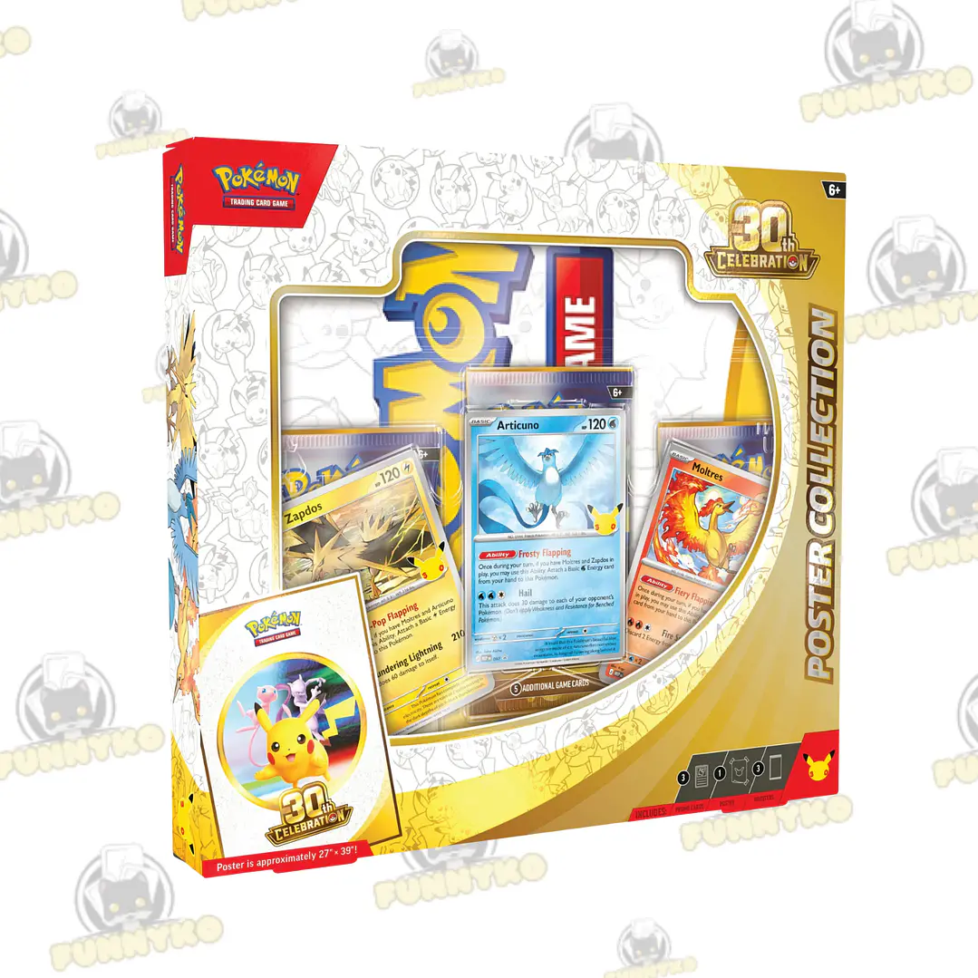 PRE-VENTA Pokémon 30th Celebration – Poster Collection (INGLÉS) 1