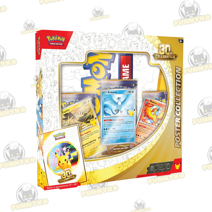 PRE-VENTA Pokémon 30th Celebration – Poster Collection (INGLÉS) 1