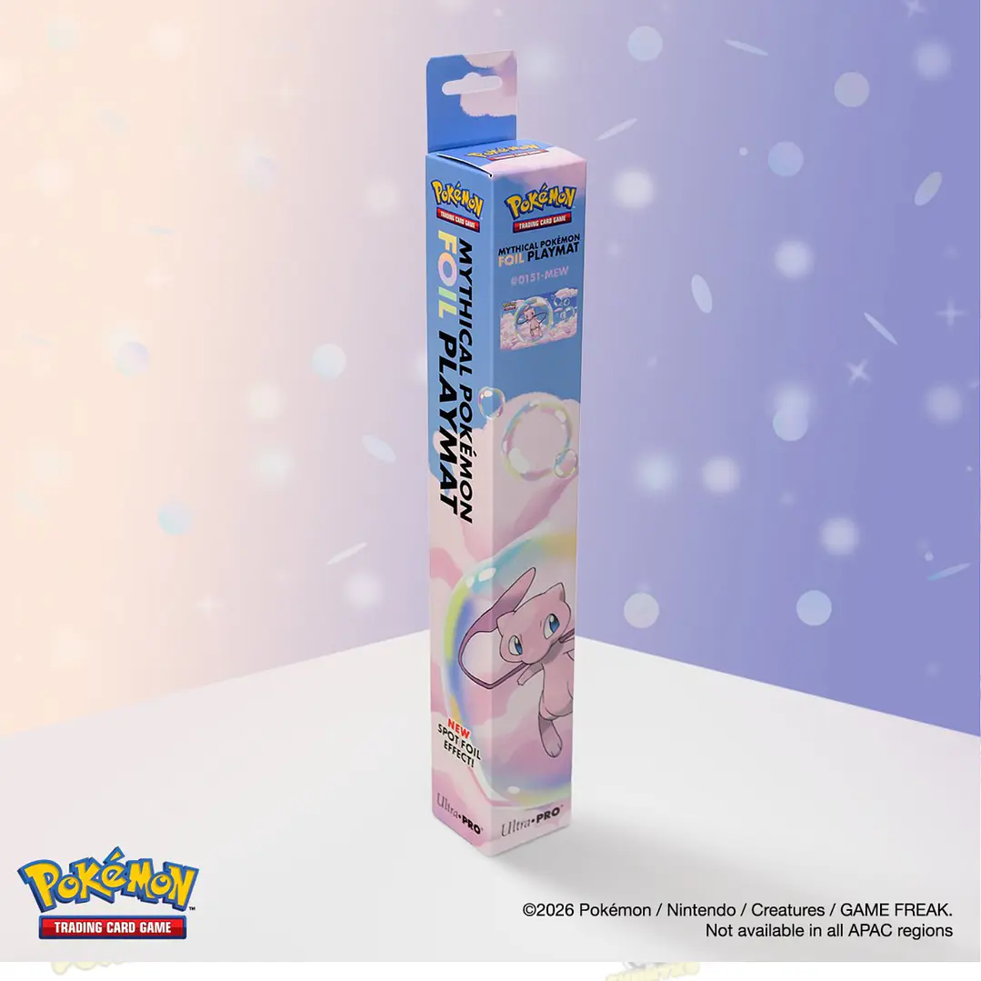 Playmat Pokemon Legendary Foil - Mythical Mew 1