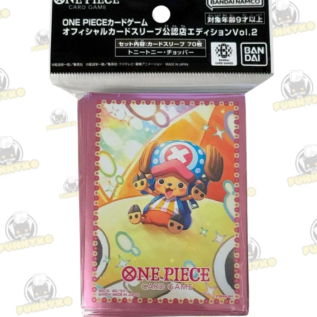 One Piece Card Game Official Sleeves – Tony Tony.Chopper 2