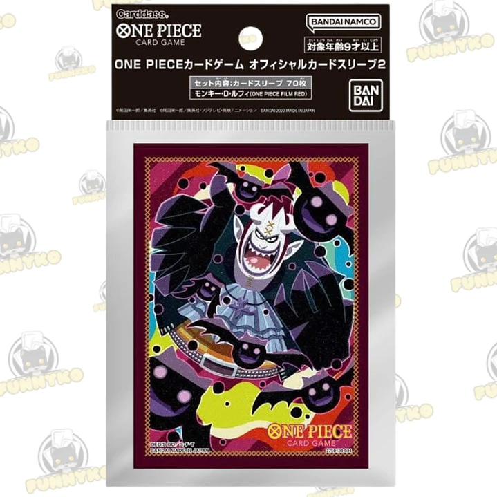 One Piece Card Game Official Sleeves: Gecko Moria 2