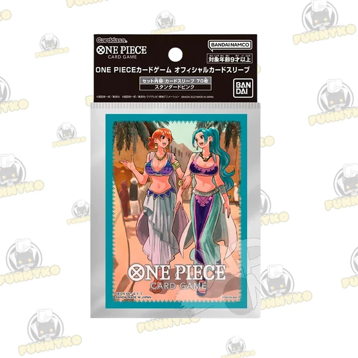 Nami y Vivi - One Piece Official Sleeves TCG 2