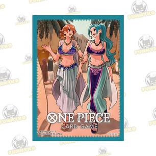 Nami y Vivi - One Piece Official Sleeves TCG