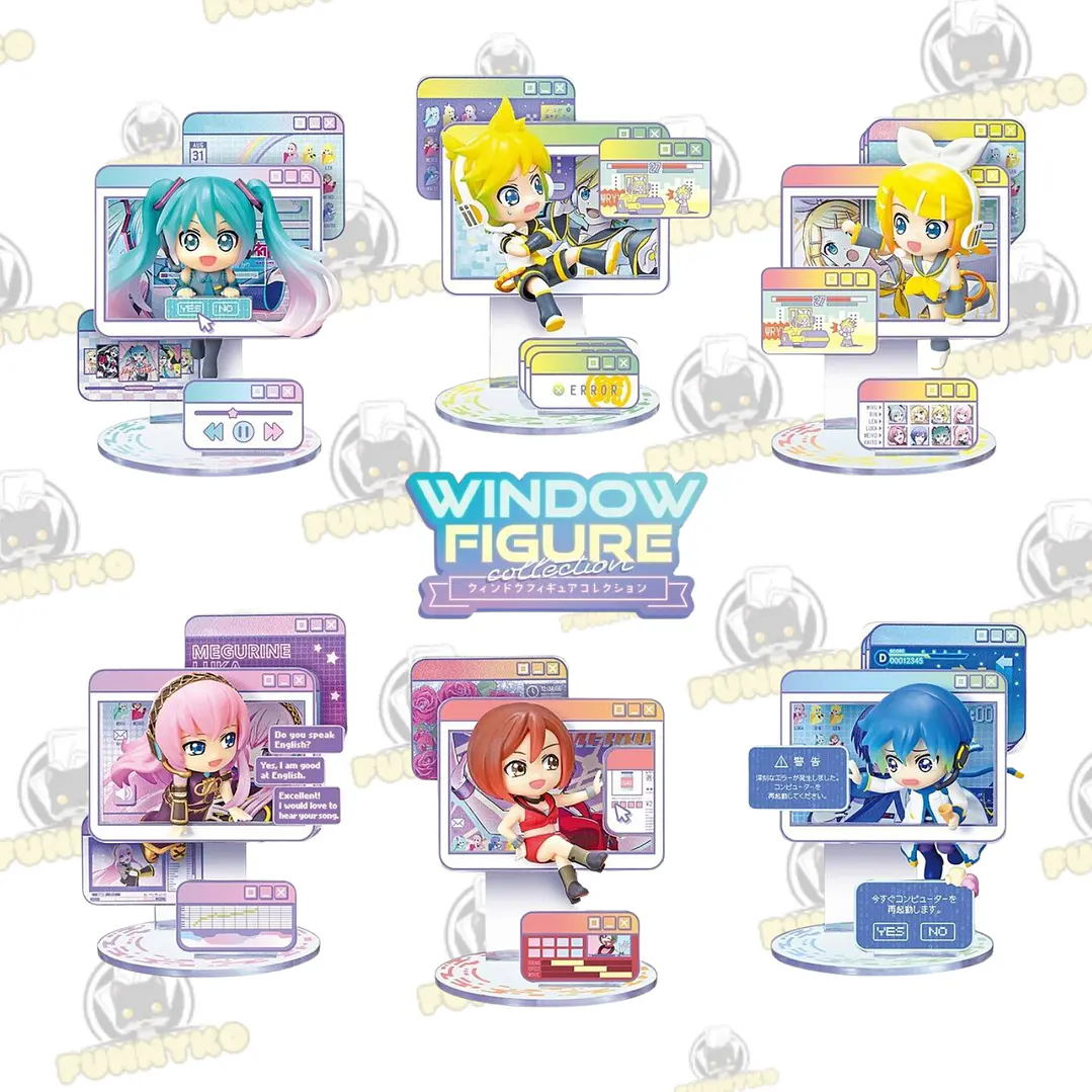 Re-Ment – Vocaloid Hatsune Miku Series Window Figure Collection Mini Figures Blind Box 2
