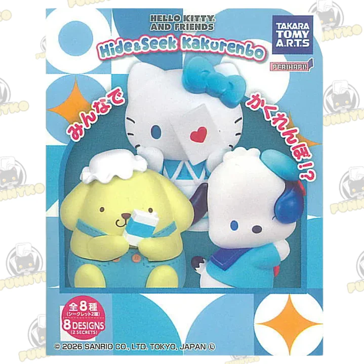 Takara Tomy Arts Hello Kitty and Friends PERIHAPI! Hide & Seek Kakurenbo 1