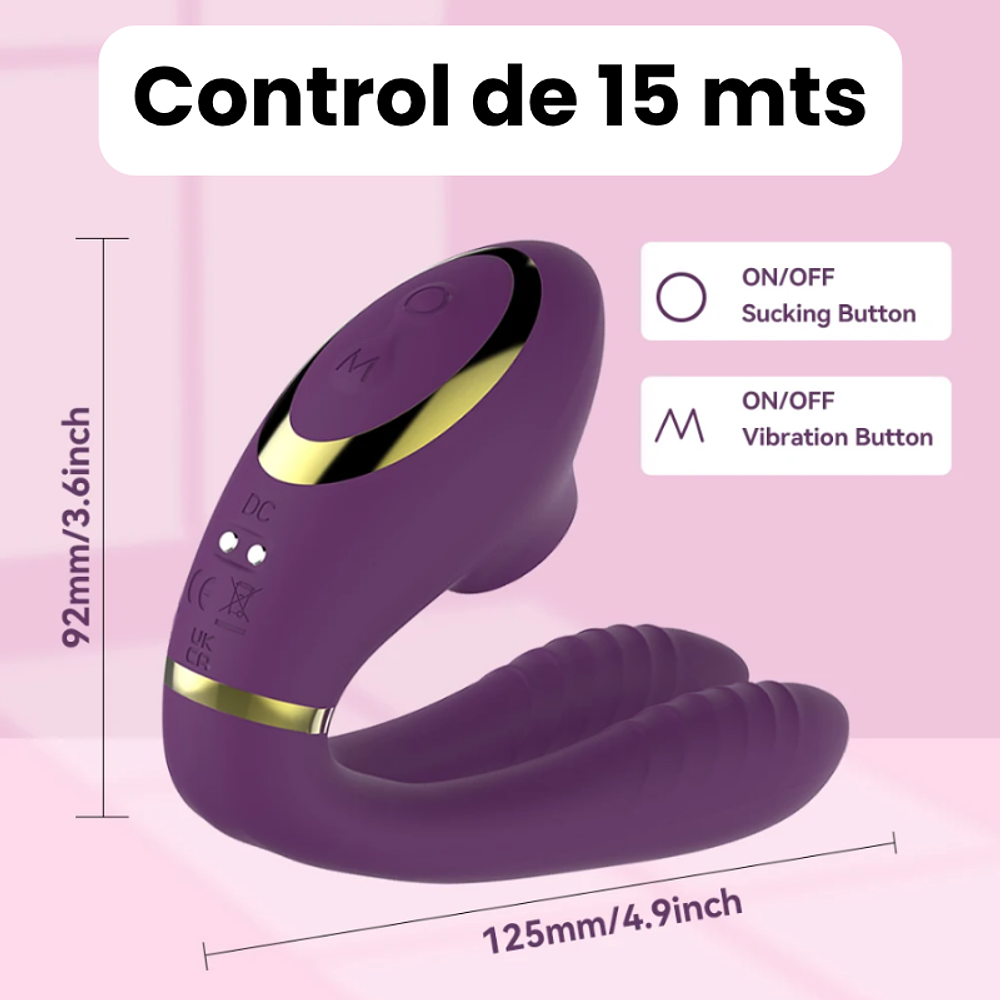 Succionador y vibrador con APP Bombay