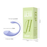 Vibrador a control APP Heart N°2