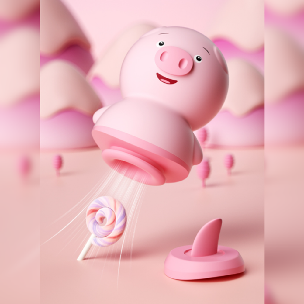 Chanchito lamedor y succionador 2.0