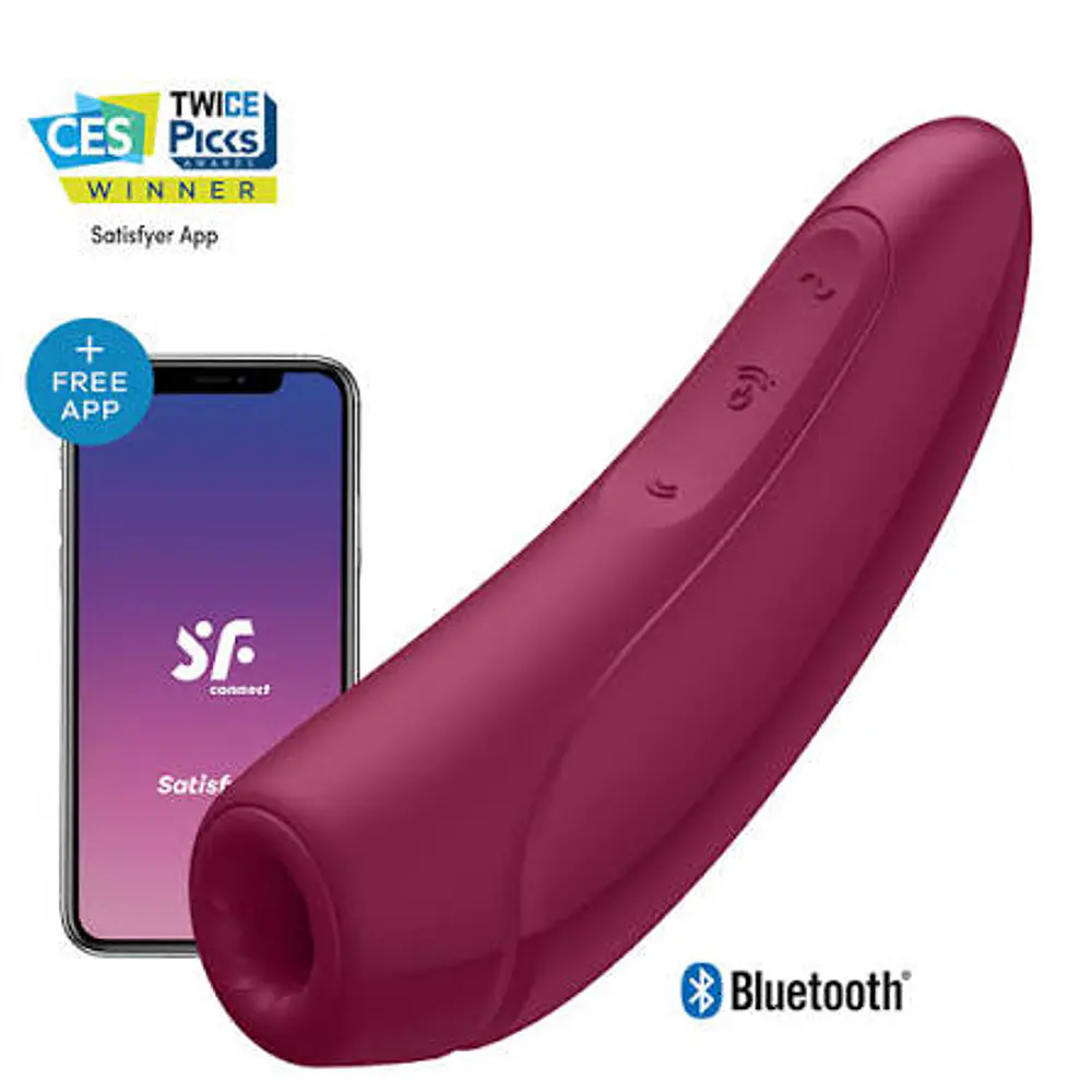 Satisfyer c/ pulso de aire Curvy 1 +
