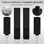 Kit BDSM Soft Ajustable – Muñecas y Muslos (4 Piezas)