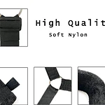 🖤 Kit BDSM para Cama 4 Puntos – Sujeción Ajustable