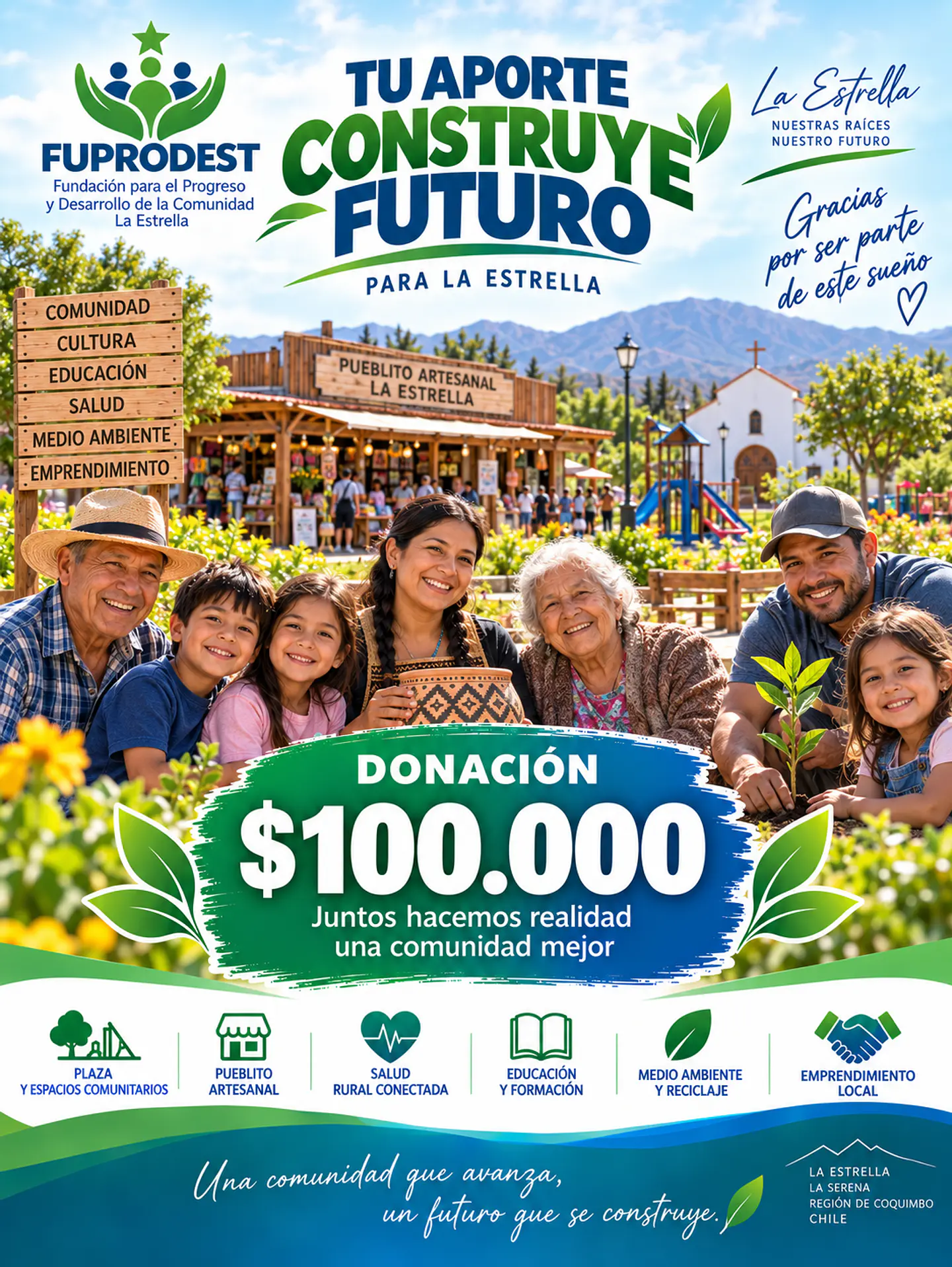 Donación 100K 1