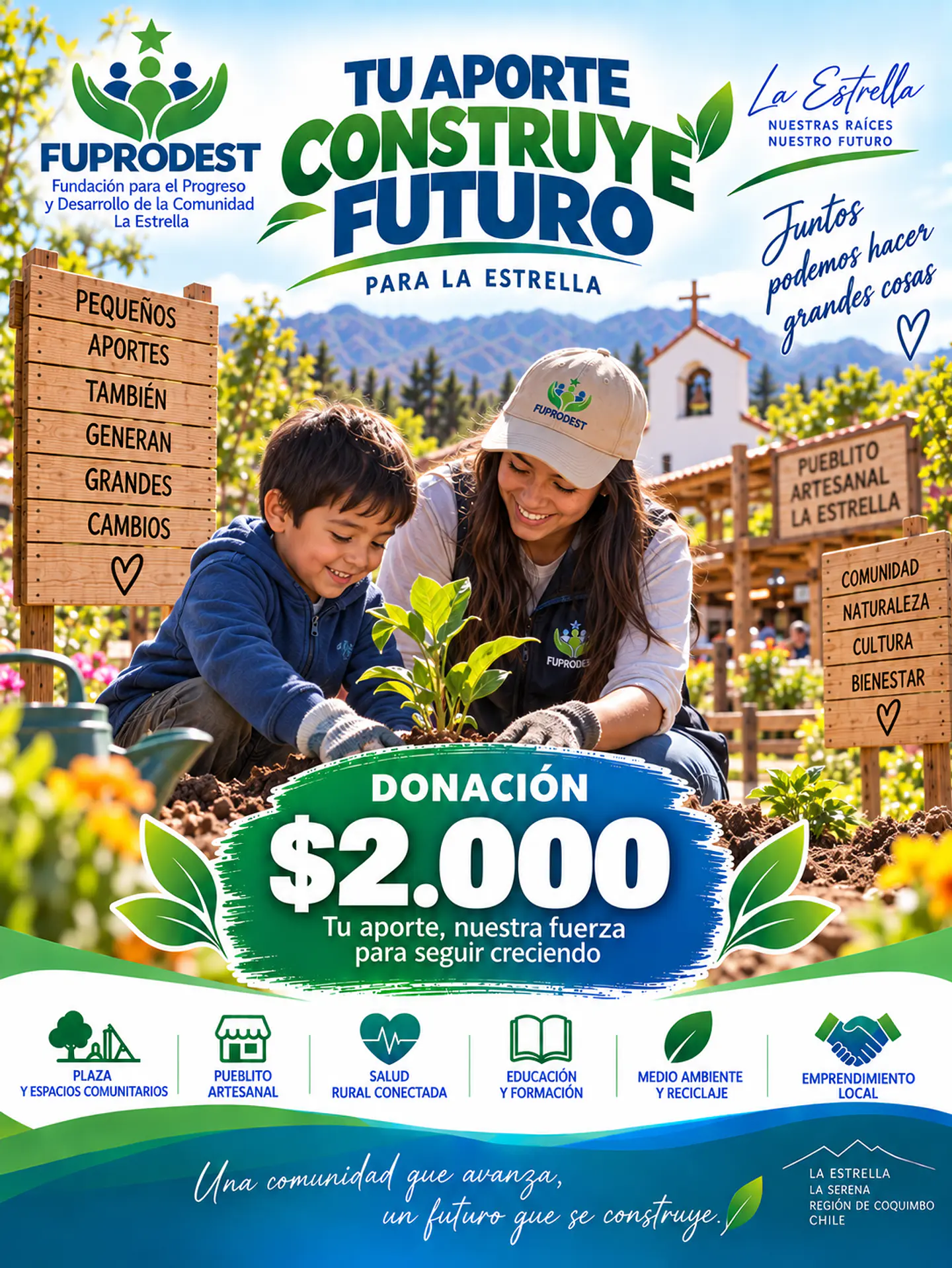 Donación 2K 1