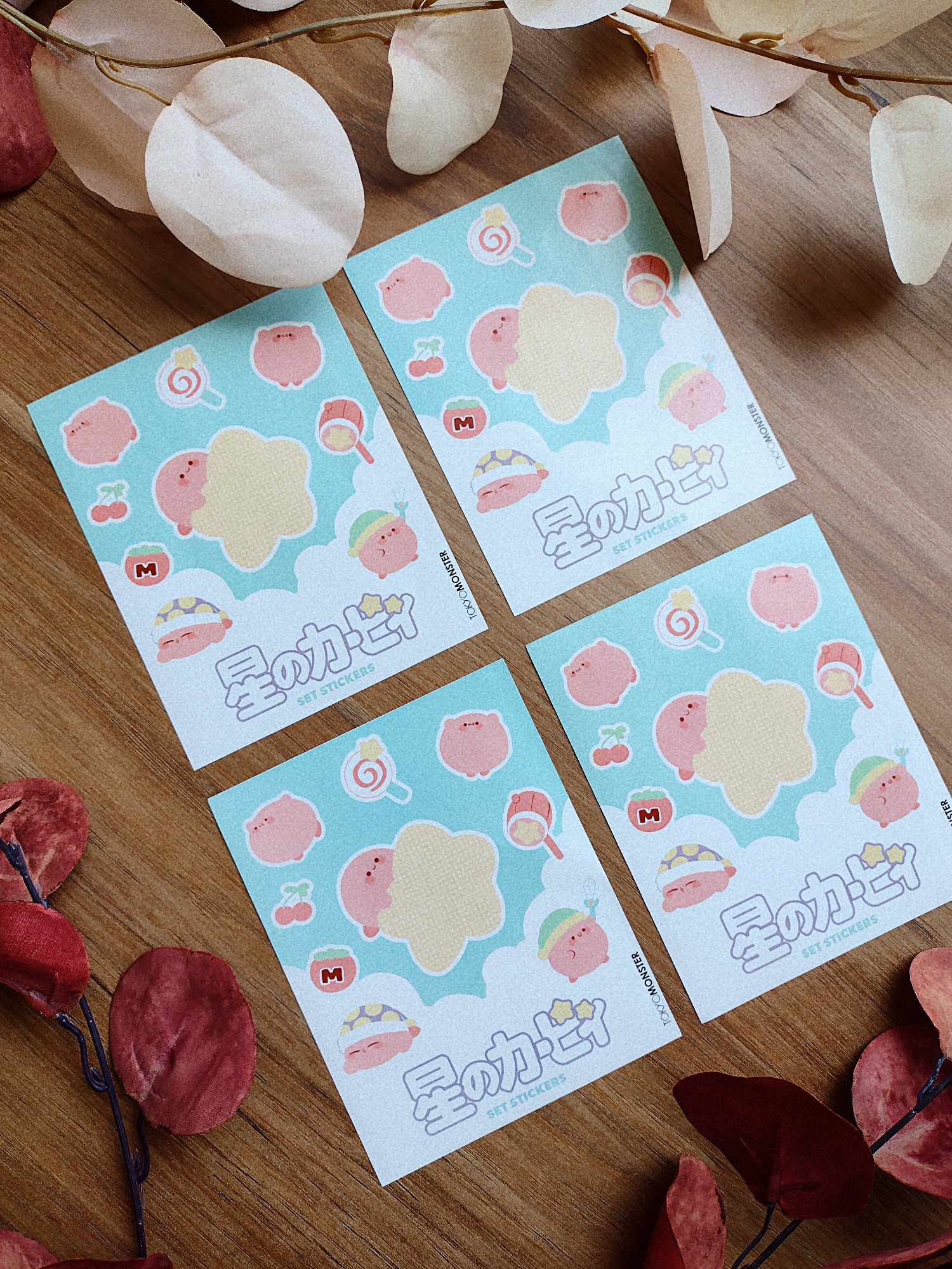 Set stickers Kirby