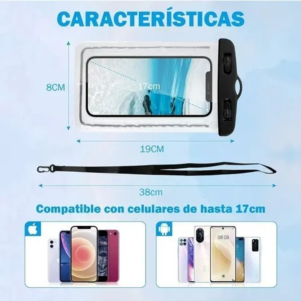 Funda De Celular Sumergible