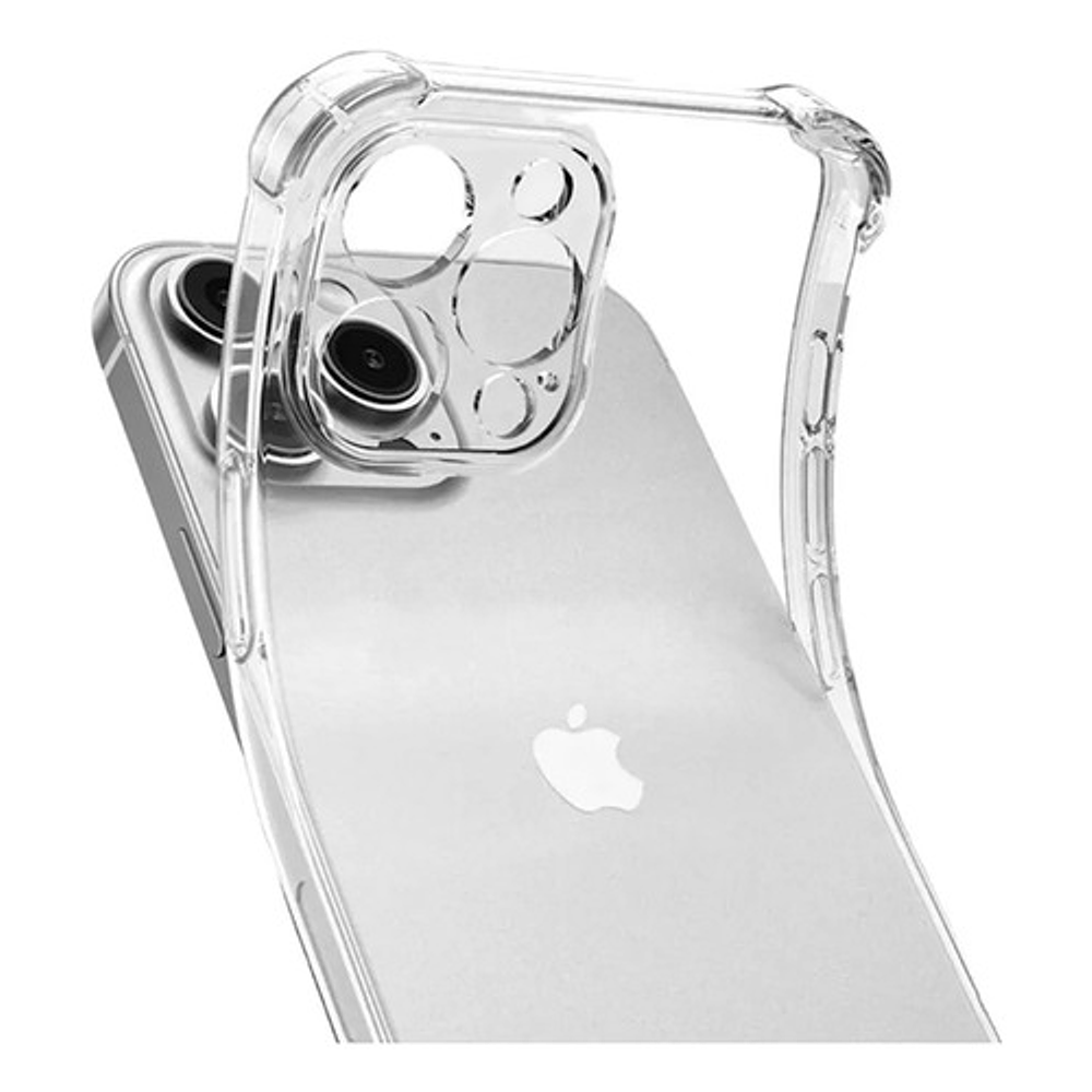 Funda Para iPhone TPU Transparente Reforzada