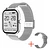 Smartwatch Y13 Con Audio (Doble malla, metálica y silicona)