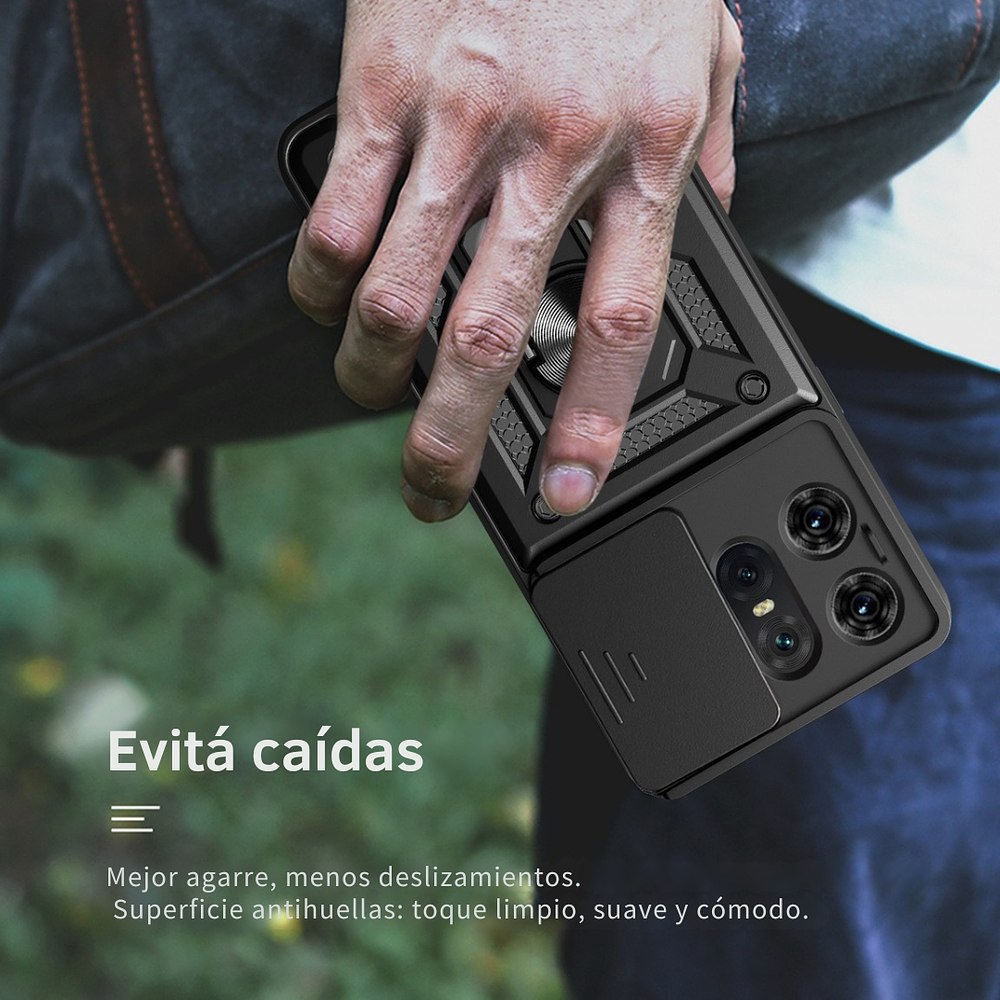 Funda con Anillo Reforzada para Motorola