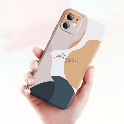 Funda de silicona Morandi para iPhone