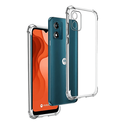 PROMO | Funda Antishock Transparente Para Motorola TPU Protección de Cámaras