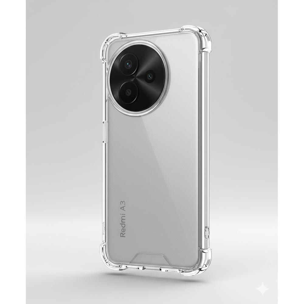 PROMO | PACK X10 Fundas Transparente Reforzada Para Xiaomi Redmi