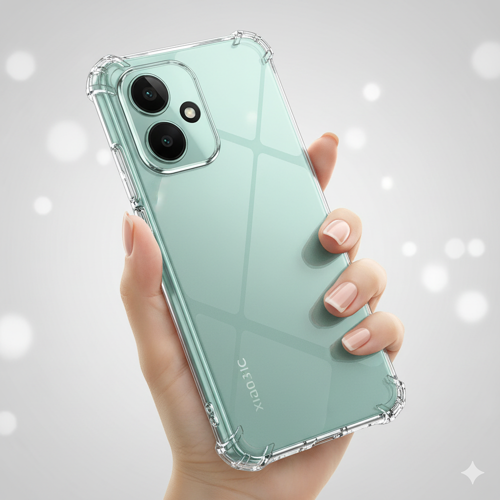 PROMO | PACK X10 Fundas Transparente Reforzada Para Xiaomi Redmi