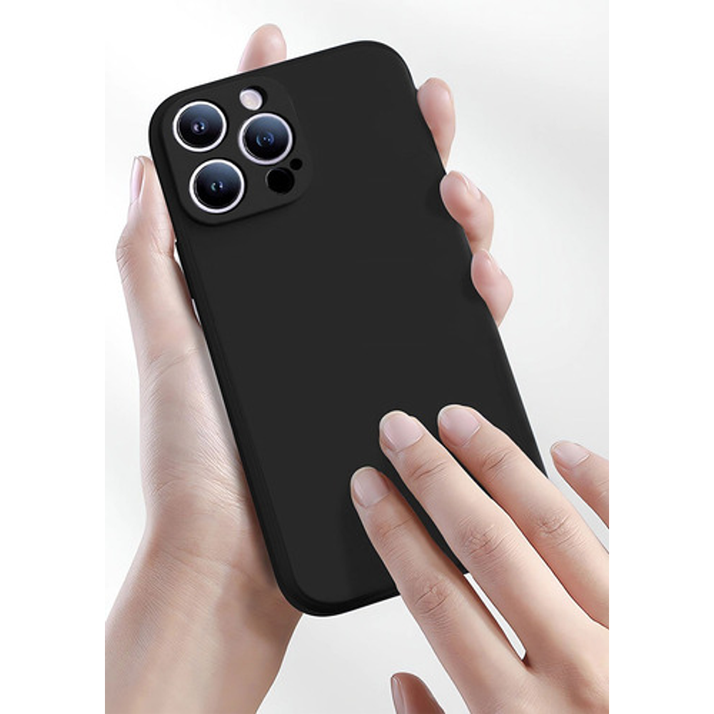 PROMO | PACK X10 Fundas Silicona Para iPhone Con Felpa 