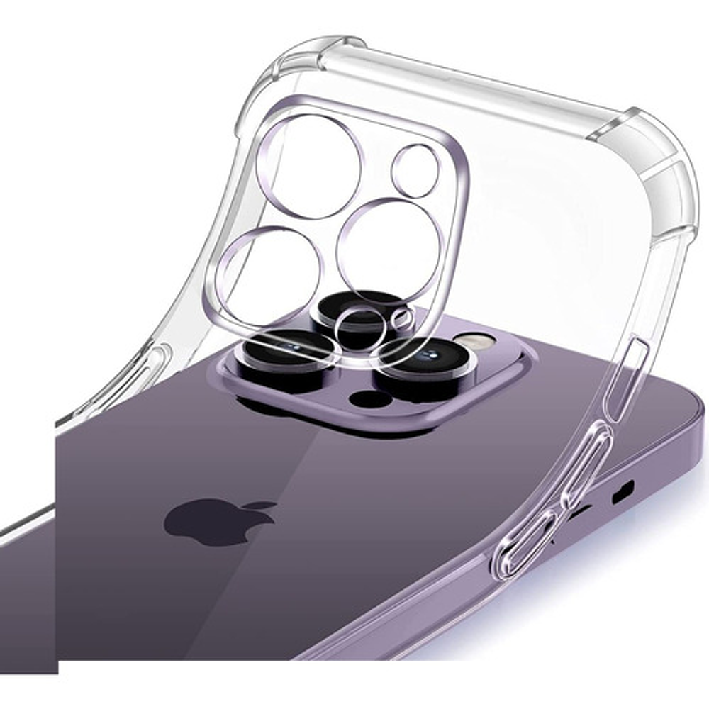 PROMO | PACK  X10 Fundas Para iPhone TPU Transparente Reforzada