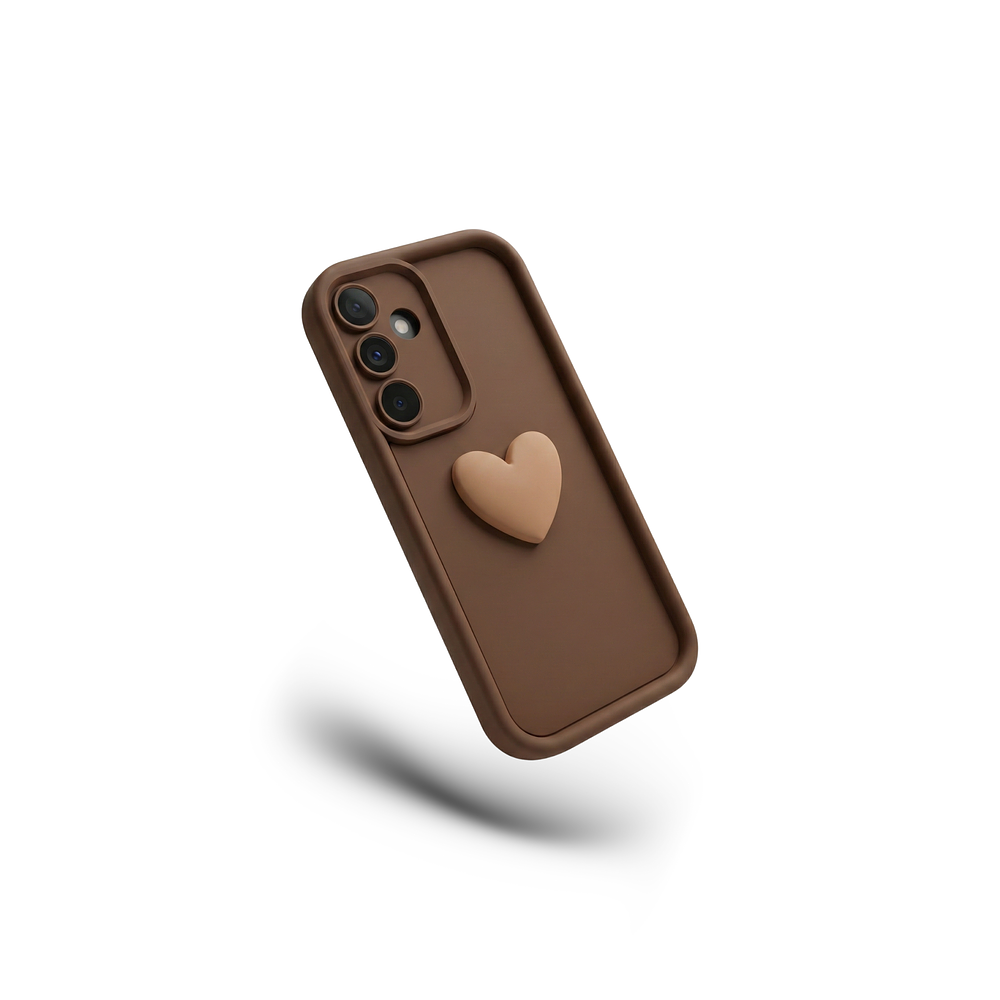 Funda para Samsung TPU Antigolpes Charm Corazón 