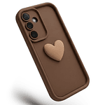 Funda para Samsung TPU Antigolpes Charm Corazón 