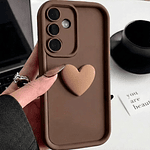 Funda para Samsung TPU Antigolpes Charm Corazón 