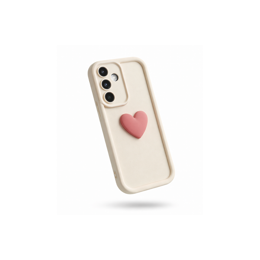 Funda para Samsung TPU Antigolpes Charm Corazón 