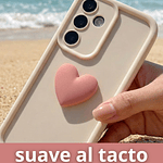 Funda para Samsung TPU Antigolpes Charm Corazón 