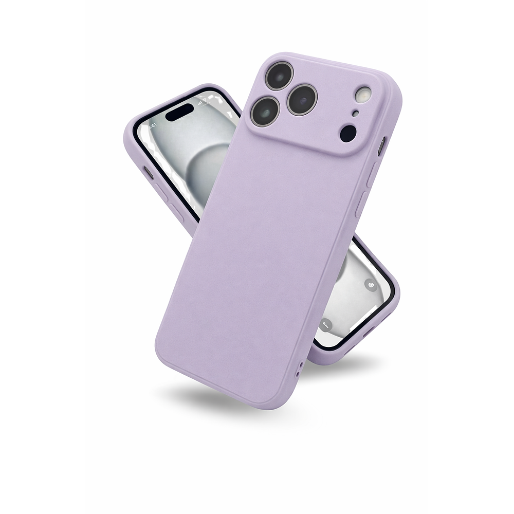 Funda Silicona Para iPhone Con Felpa