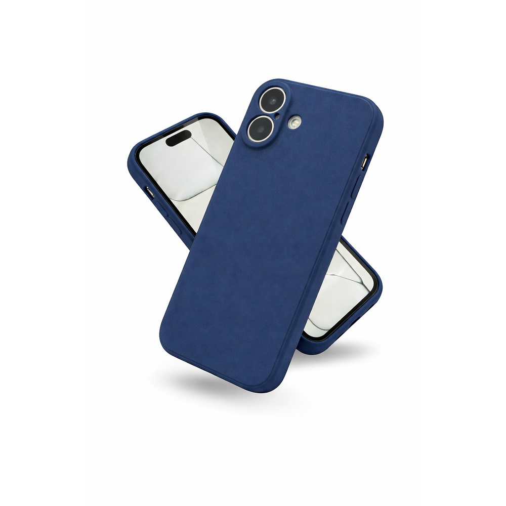 Funda Silicona Para iPhone Con Felpa