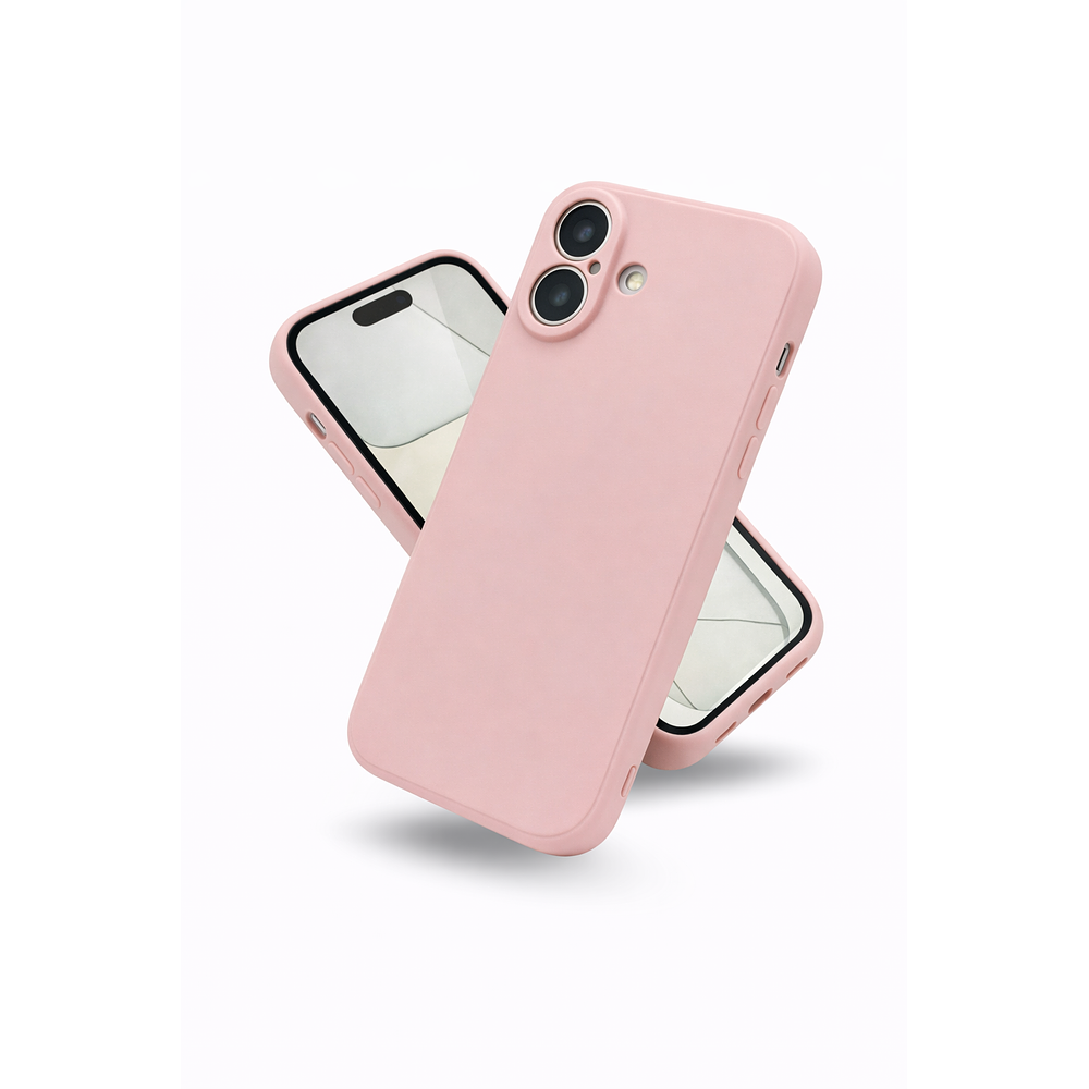 Funda Silicona Para iPhone Con Felpa