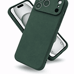 Funda Silicona Para iPhone Con Felpa