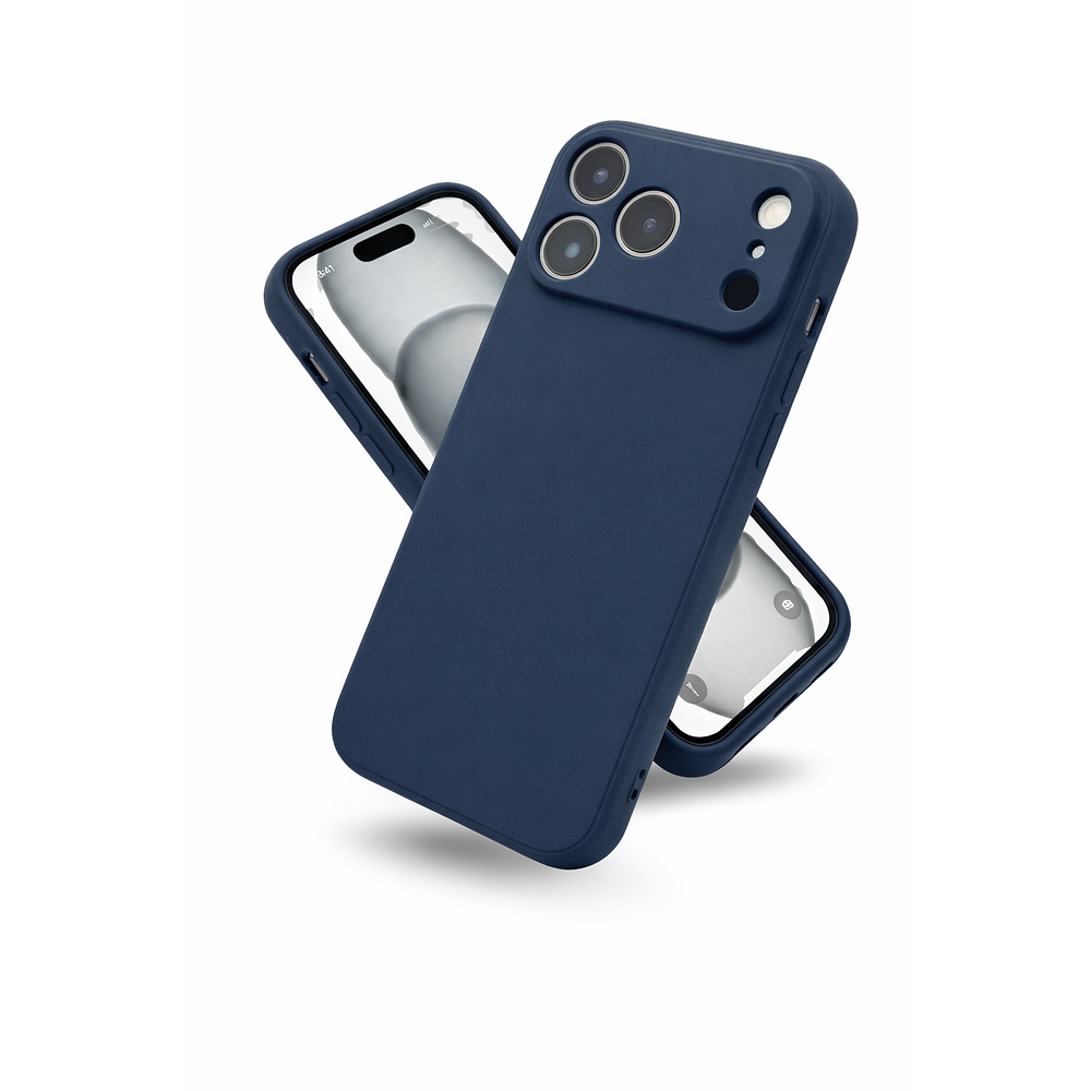 Funda Silicona Para iPhone Con Felpa