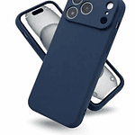 Funda Silicona Para iPhone Con Felpa
