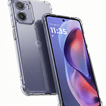 Funda Antishock Transparente Para Motorola TPU Protección de Cámaras
