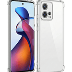 Funda Antishock Transparente Para Motorola TPU Protección de Cámaras